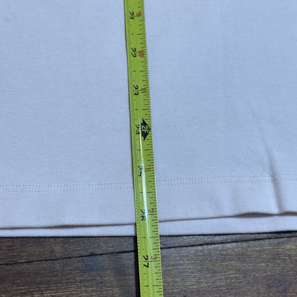 PRESWICK & MOORE 2XL LONG SLEEVE KNIT TOP TEE T-SHIRT LT PINK COTTON - Picture 5 of 10